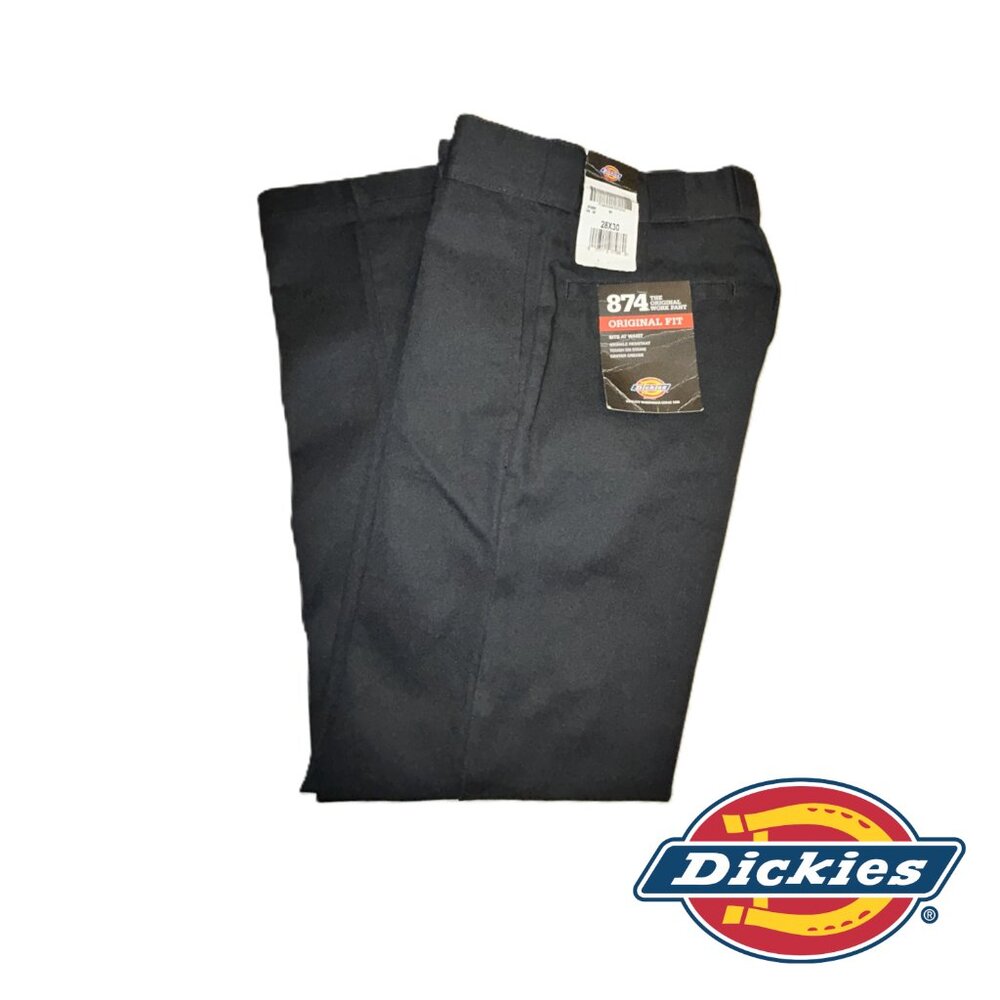 Dickies 874 Original Fit Men's 28X30 Black NWT